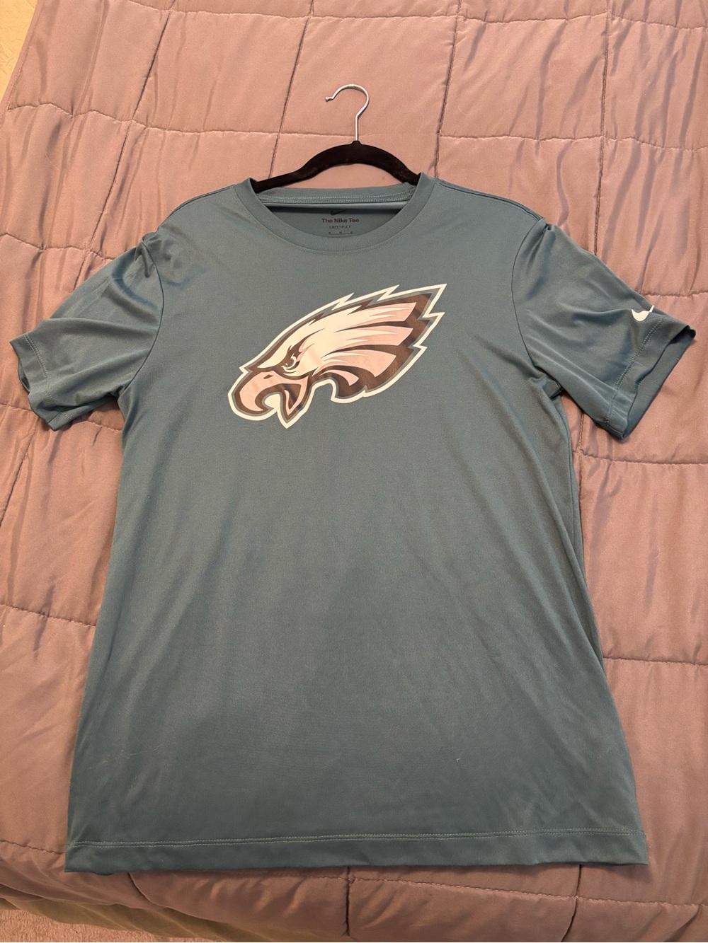 Nike Men's Eagles Teal Short-Sleeve Performance Tee